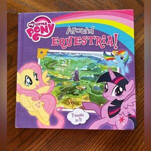 My Little Pony kids book | Around Equestria! 7 books in 1 | hardcover